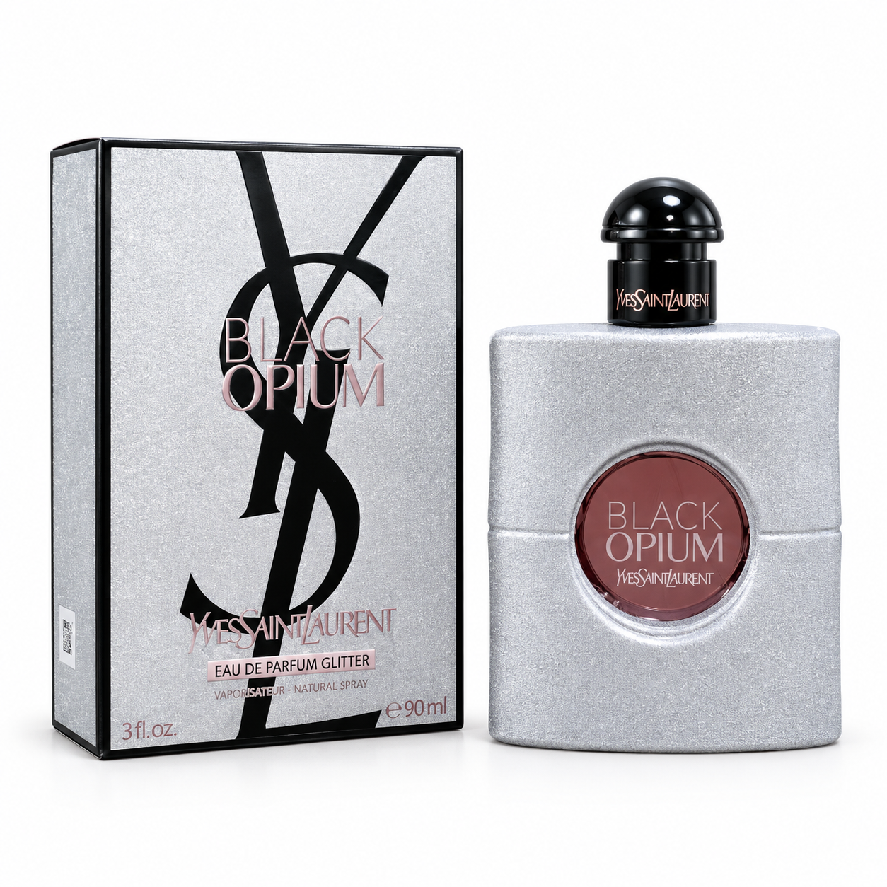 Yves Saint Laurent Black Opium Eau de Parfum Glitter – 90 ml Perfume for Women