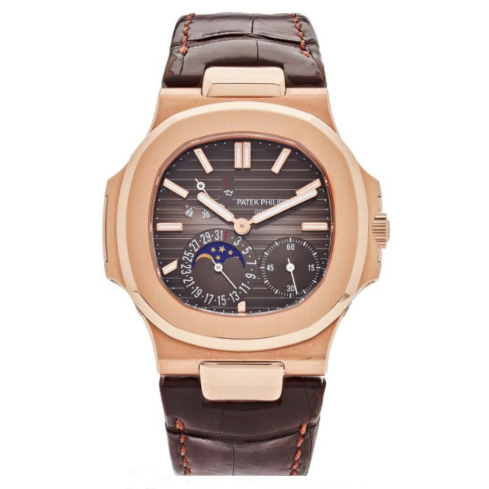 Patek Philippe Nautilus 5712R-001 Moon Phases Rose Gold Men Watch
