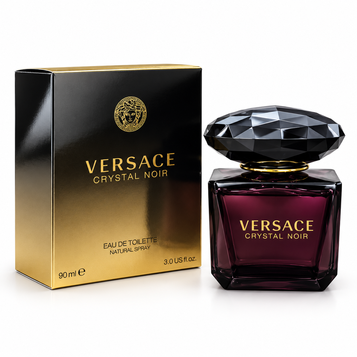 Versace Crystal Noir Eau de Toilette for Women – 90ml (3.0 fl. oz.)